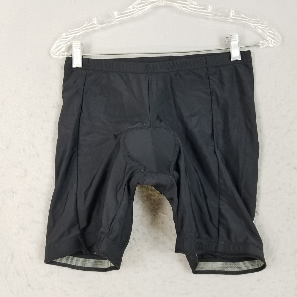 Canari Cycling Shorts Womens M Black Padded Bicycle Bike Shorts Athletic Spandex